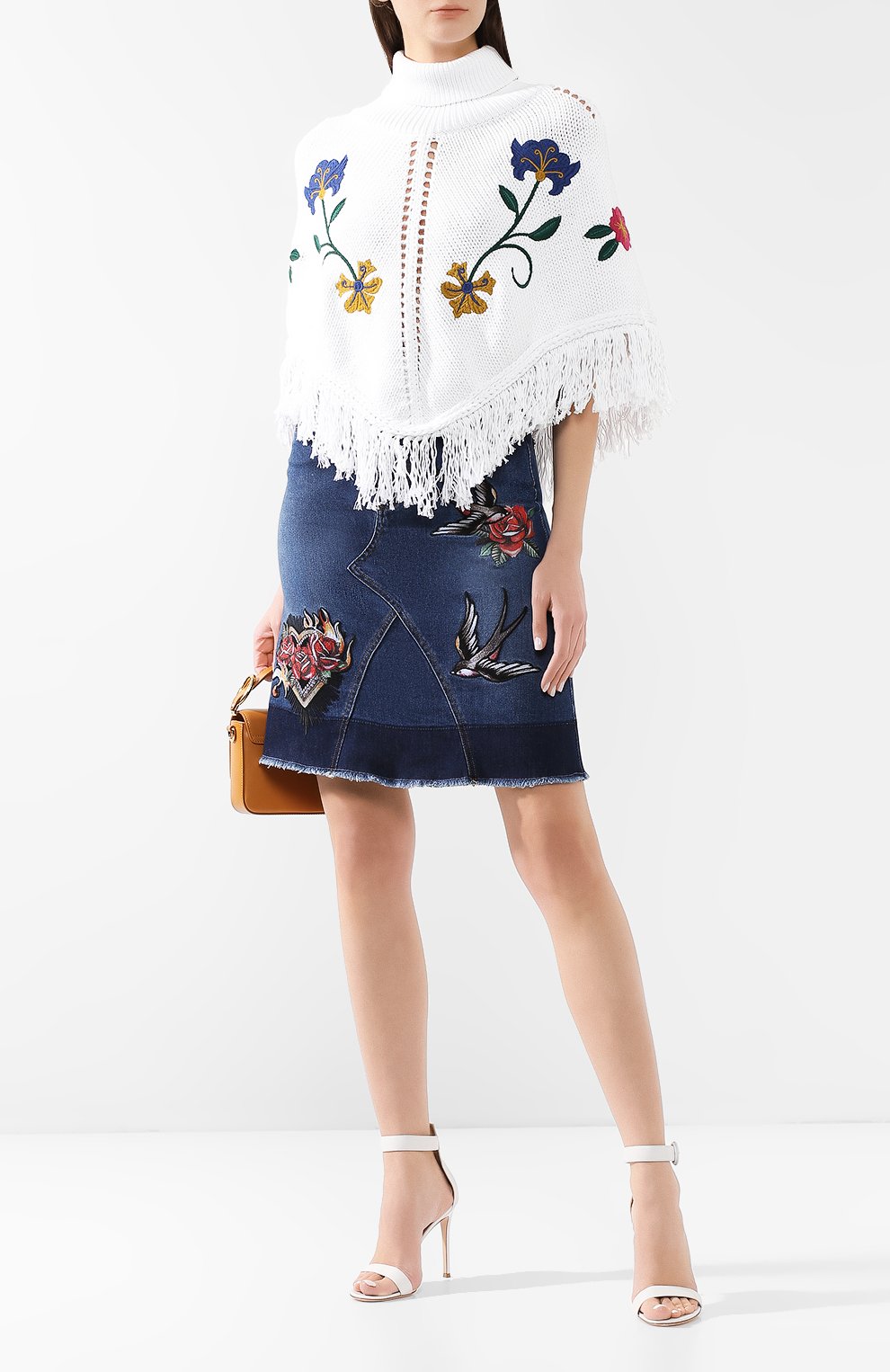 Джинсовая юбка REDVALENTINO, арт. RR0DD00R/KFC, фото 2