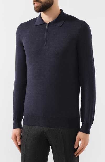 Поло из смеси шерсти и кашемира FIORONI, арт. M00T0C2, фото 3