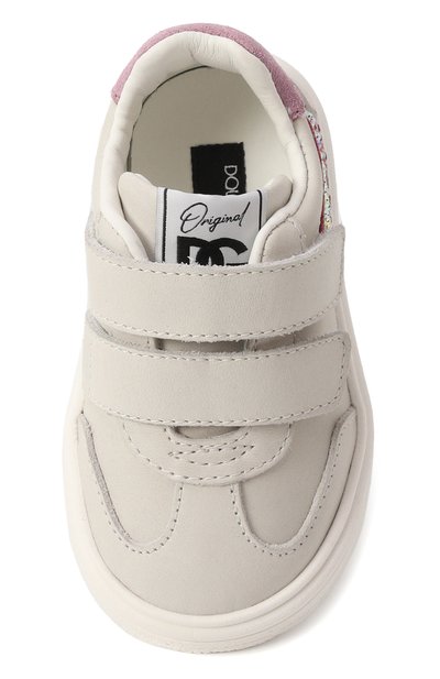 Кожаные кеды DOLCE & GABBANA, арт. DN0219/AW775, фото 4