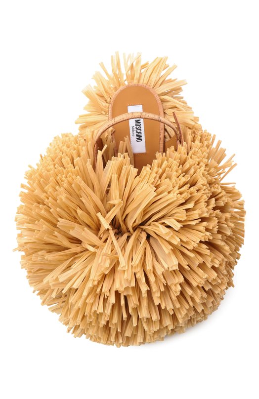 Босоножки Moschino MA1640BC00/MS1 Бежевый  MA1640BC00/MS1 Фото 6