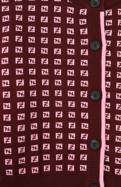 Хлопковый кардиган FENDI, арт. JFG244/AYMY/8A-12+, фото 3