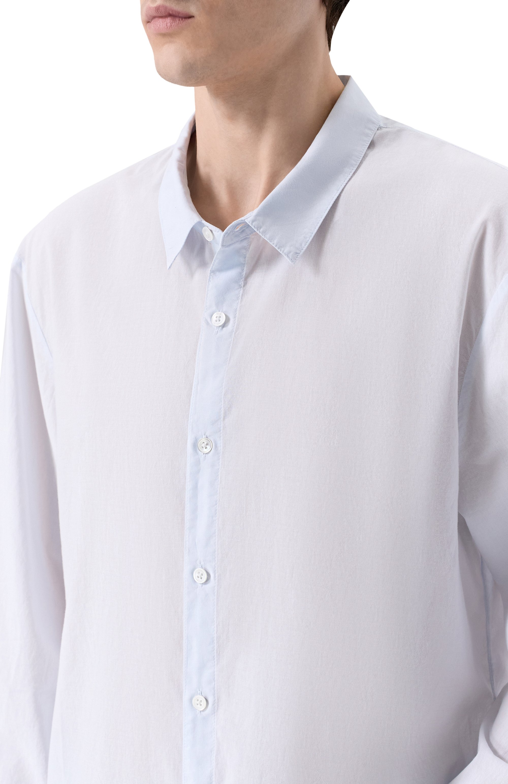 Хлопковая рубашка JAMES PERSE, арт. MLC3408, фото 5