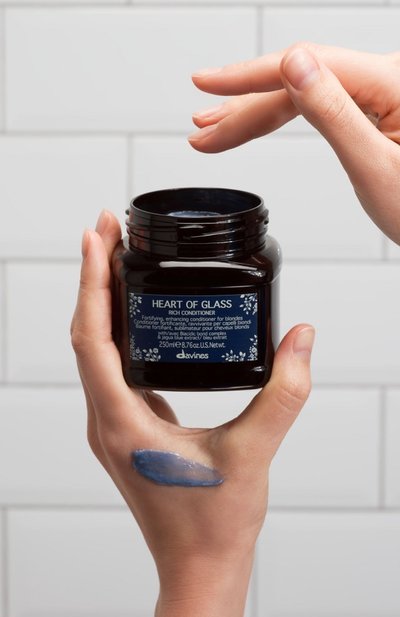 Женский питательный кондиционер для защиты и сияния светлых волос heart of glass (250ml) DAVINES, арт. 72003