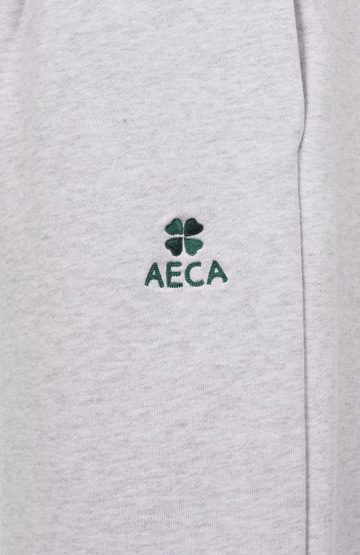 Хлопковые брюки AECA WHITE AWCMFWBDBPLSO001C0.LIGHT GREY (L) Серый  AWCMFWBDBPLSO001C0.LIGHT GREY (L) Фото 6