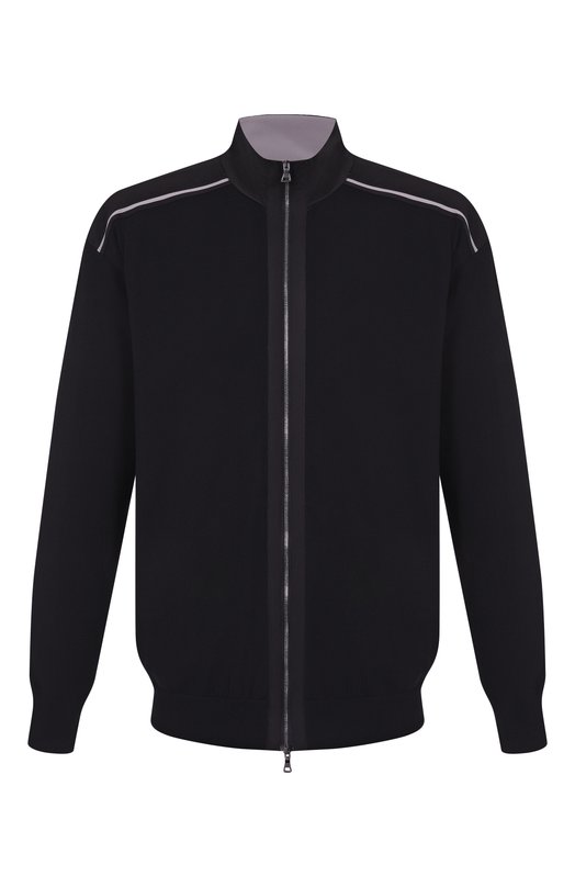 Кардиган из вискозы Paul&Shark 25411719/4XL Чёрный 25411719/4XL