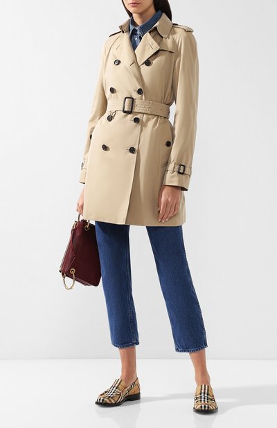 Двубортный тренч с поясом BURBERRY, арт. 3900848, фото 2