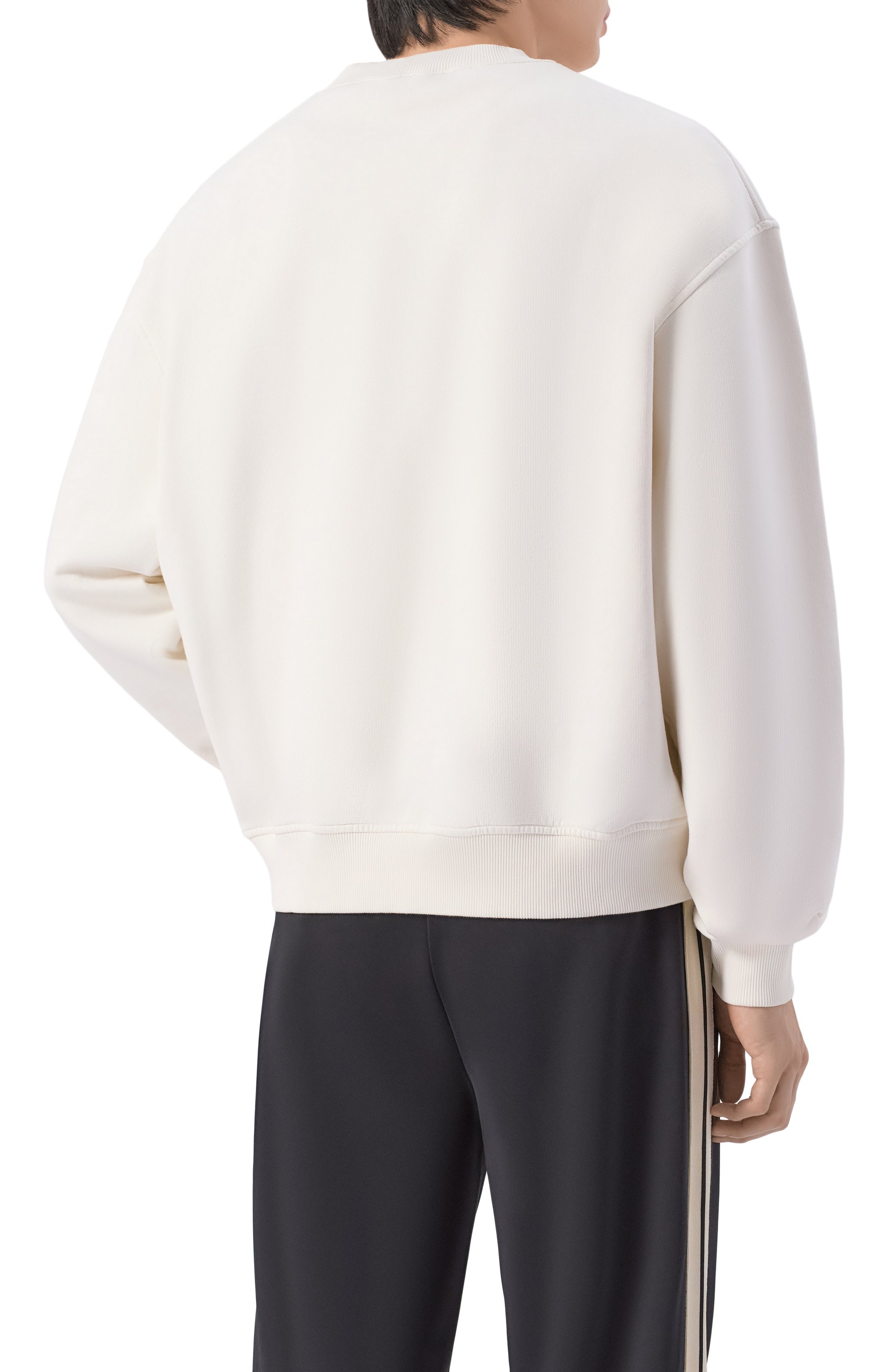 Хлопковый свитшот PALM ANGELS, арт. PMBA08HS26FLE004, фото 4