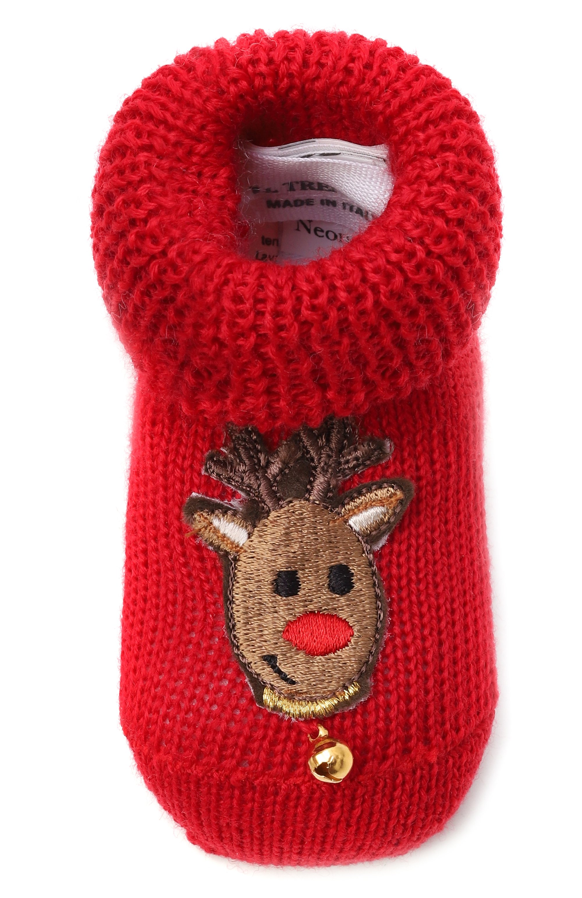 Шерстяные пинетки IL TRENINO, арт. XM-4970, фото 4