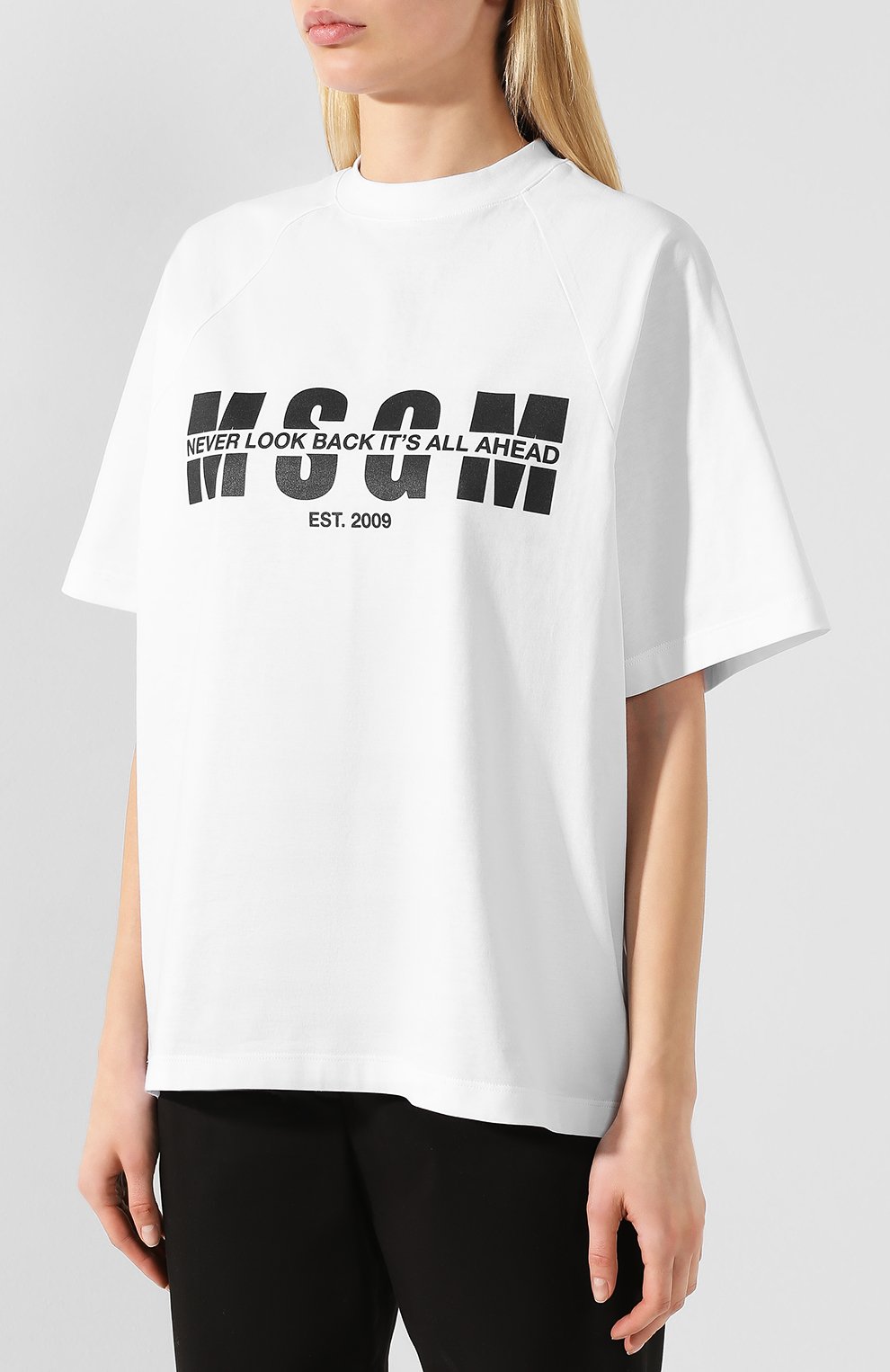 Хлопковая футболка MSGM, арт. 2842MDM264 207498, фото 3