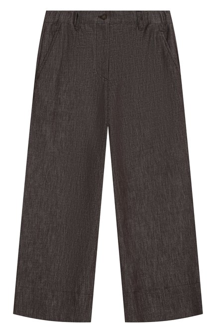Брюки из хлопка и вискозы BRUNELLO CUCINELLI, арт. BB148P651C
