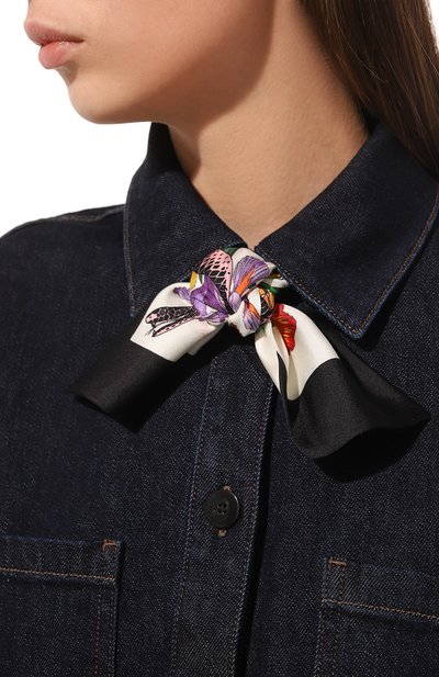 Шелковый шарф-бандо GUCCI, арт. 452743 3G001, фото 2