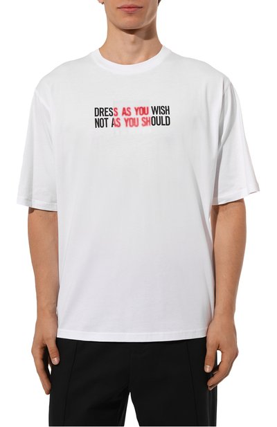 Хлопковая футболка MOSCHINO, арт. A0704/7041, фото 3