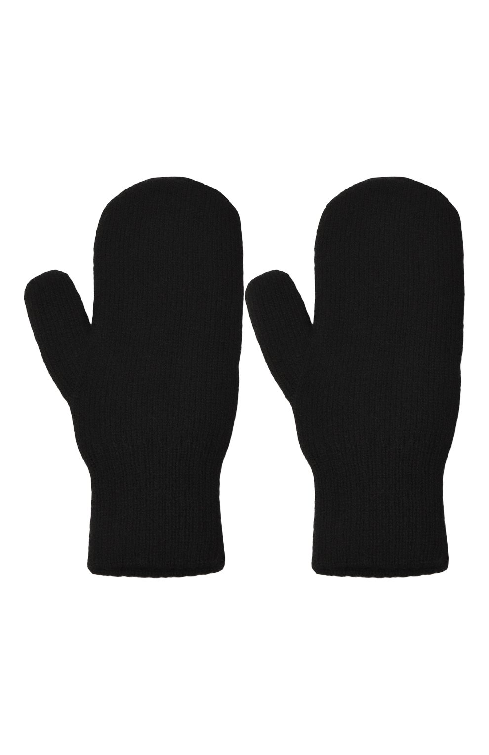 Варежки из шерсти и кашемира CANOE черного цвета по цене 8360 руб., арт. 6202210, фото 3 Варежки из шерсти и кашемира CANOE, арт. 6202210, фото 3
