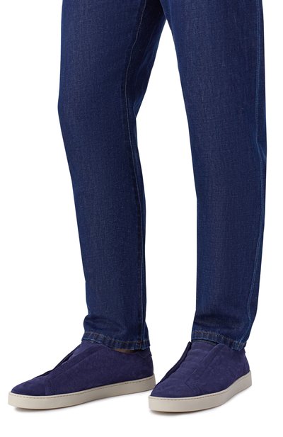 Замшевые кеды BLU BARRETT, арт. CLI0-13506.17/0TTERPR00F REV, фото 3