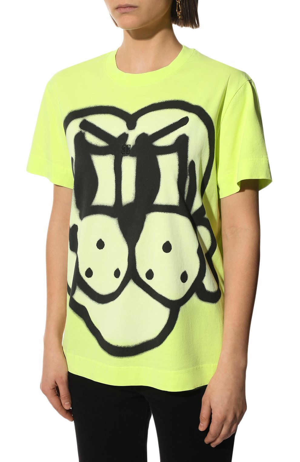 Хлопковая футболка GIVENCHY, арт. BW707Z3Z83, фото 3