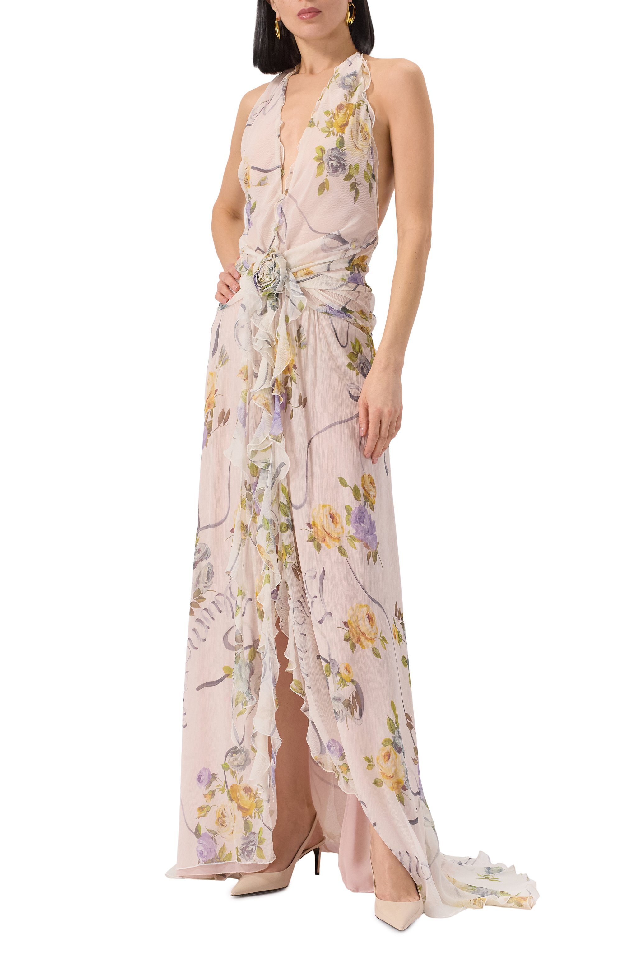 Шелковое платье BLUMARINE, арт. P522A647W, фото 2