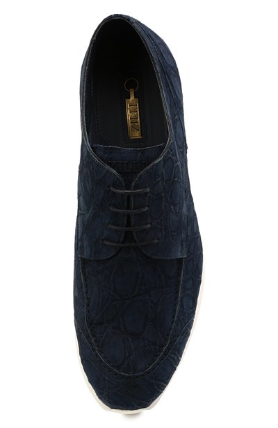 Кроссовки из кожи каймана ZILLI, арт. MDU-T146/011/CCR0, фото 5