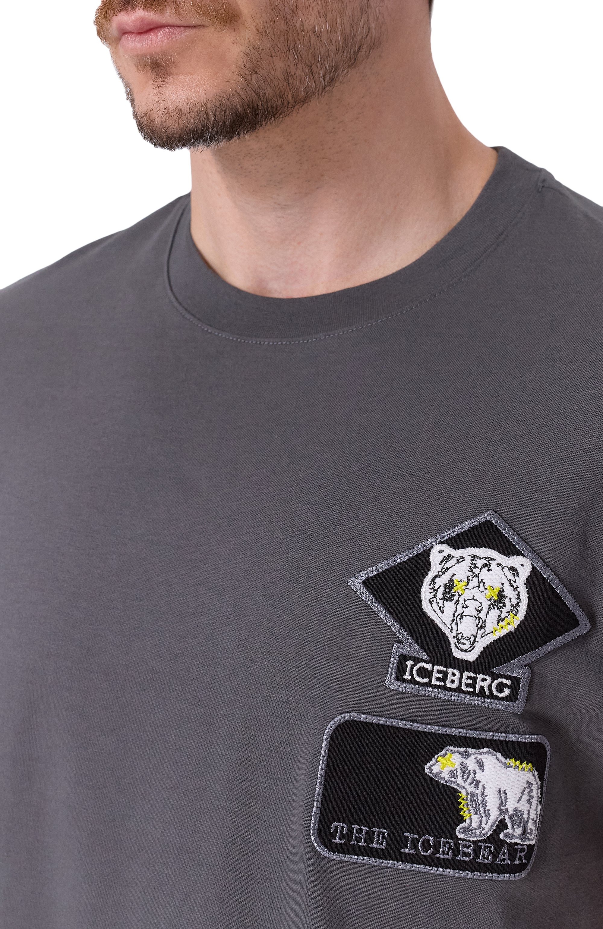 Хлопковая футболка ICEBERG, арт. F017/6306, фото 5
