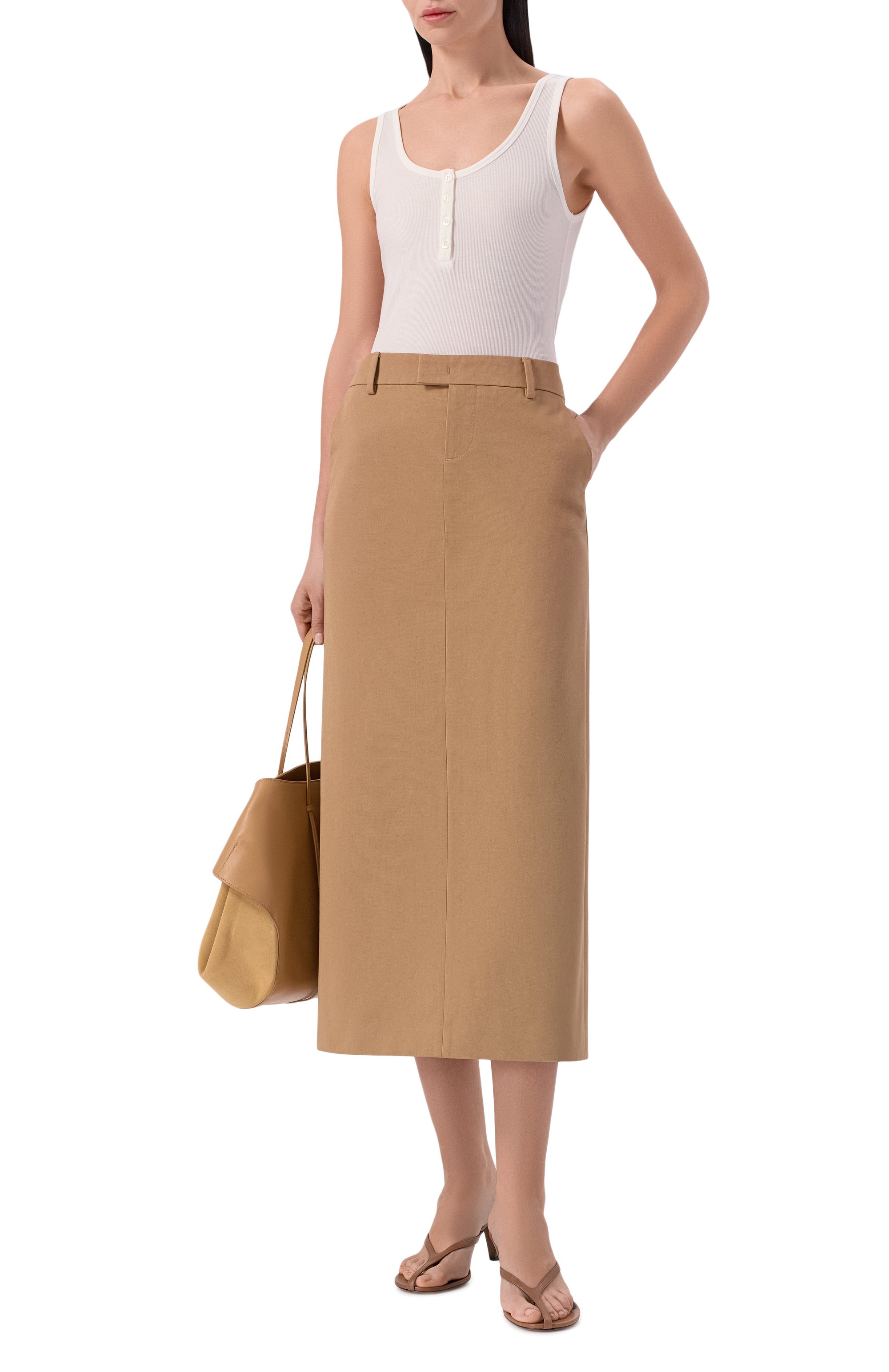 Топ из лиоцелла и шерсти  12 STOREEZ, арт. 137742, фото 2