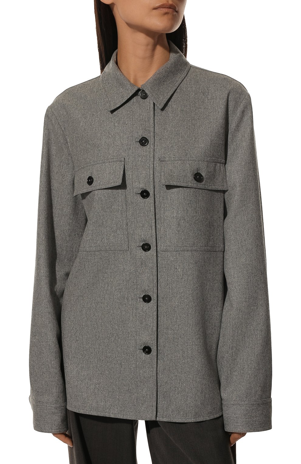 Шерстяная рубашка JIL SANDER, арт. J40DL0001-J40008, фото 3