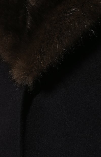 Кашемировое пальто с подкладкой из кролика и соболя KITON, арт. UW0618MV03S28, фото 5