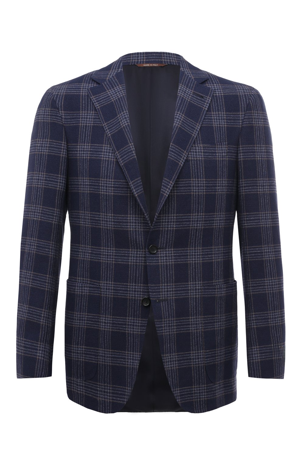 Пиджак из хлопка и льна CANALI, арт. 13275/FC05191, фото 1