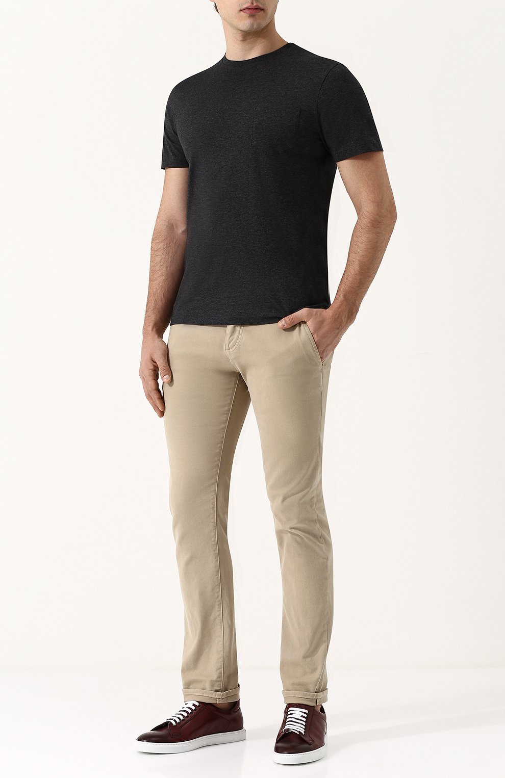 Хлопковая футболка RALPH LAUREN, арт. 790687036, фото 2