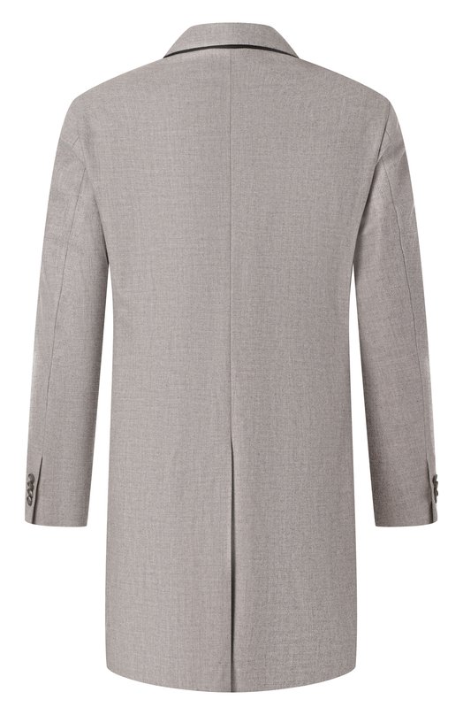 Пальто из шерсти и кашемира Harmont & Blaine Серый, фото 2