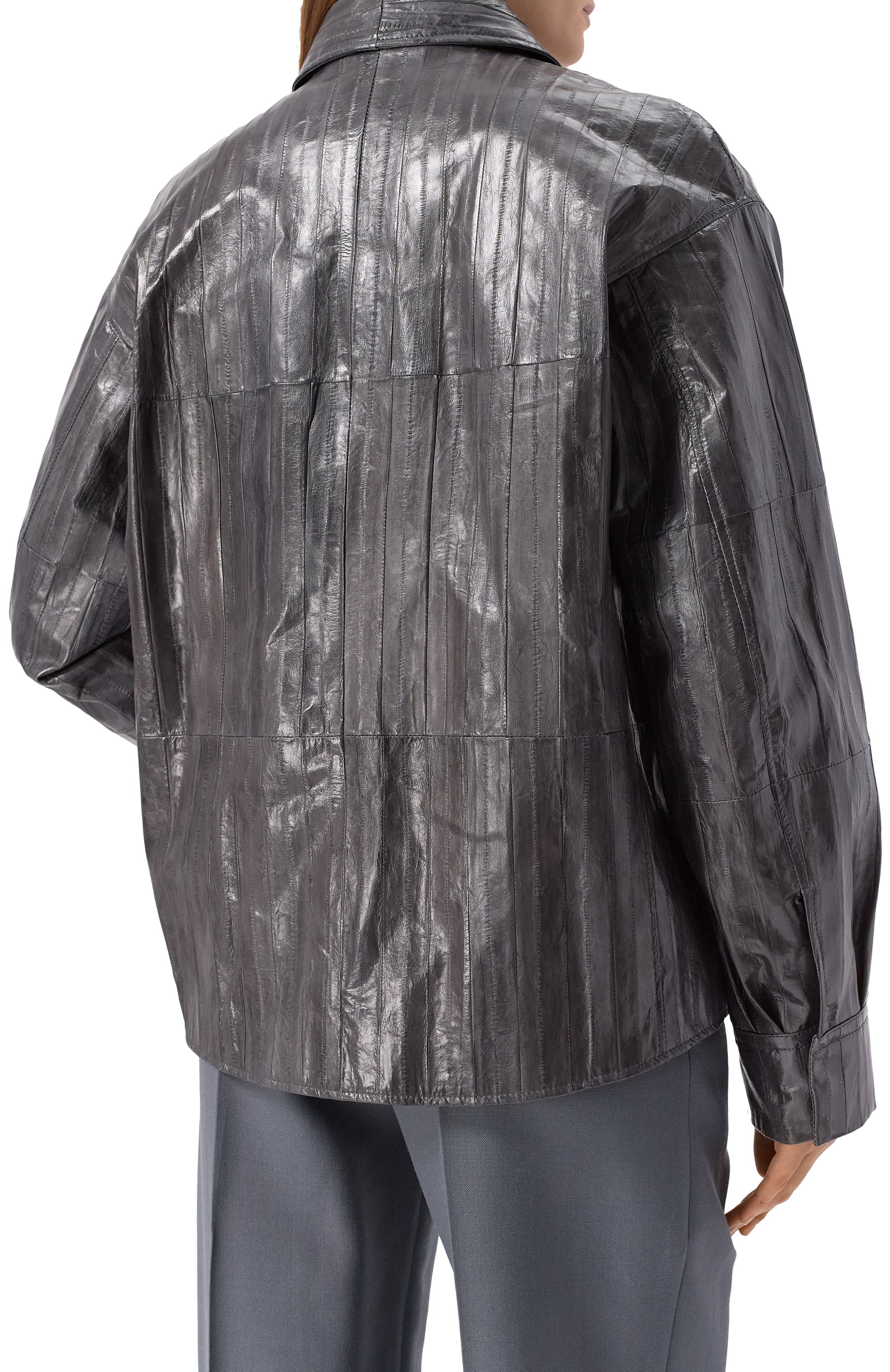 Кожаная куртка JIL SANDER, арт. J02DL0237-J07204, фото 4