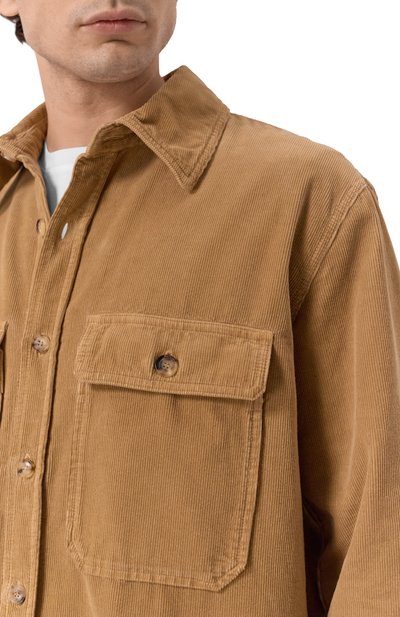 Вельветовая куртка-рубашка SAINT LAURENT, арт. 795555/Y34SC, фото 5