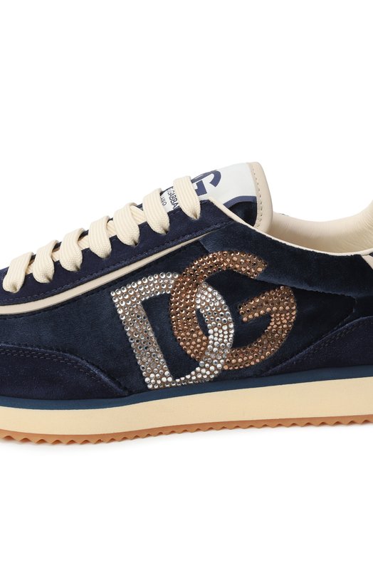 Комбинированные кроссовки DG Cushion Dolce & Gabbana CK2288/A6N32 Синий  CK2288/A6N32 Фото 7