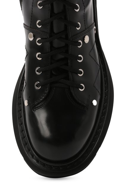 Кожаные сапоги ALEXANDER MCQUEEN, арт. 595466/WHZ81, фото 5