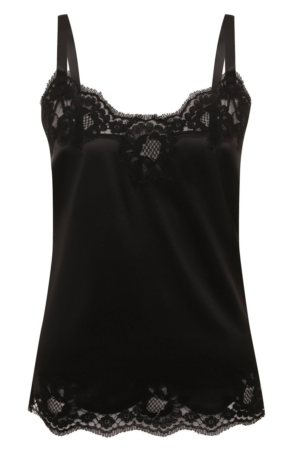 Топ из шелка и хлопка DOLCE & GABBANA, арт. 07A00T/FUAD8, фото 1