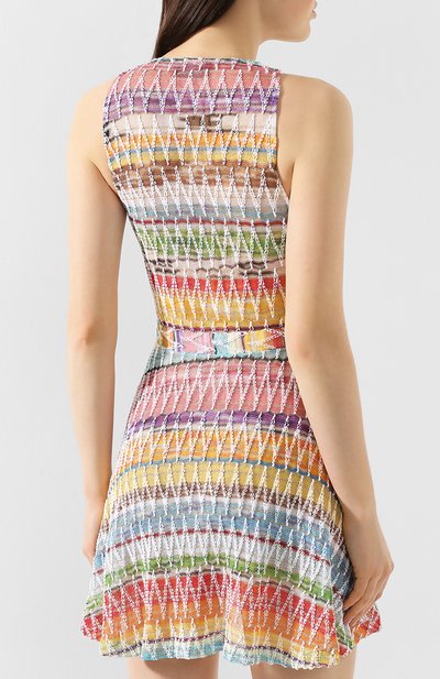 Платье MISSONI разноцветного цвета по цене 46200 руб., арт. MMQ00070/BR001Q, фото 4 Платье MISSONI, арт. MMQ00070/BR001Q, фото 4