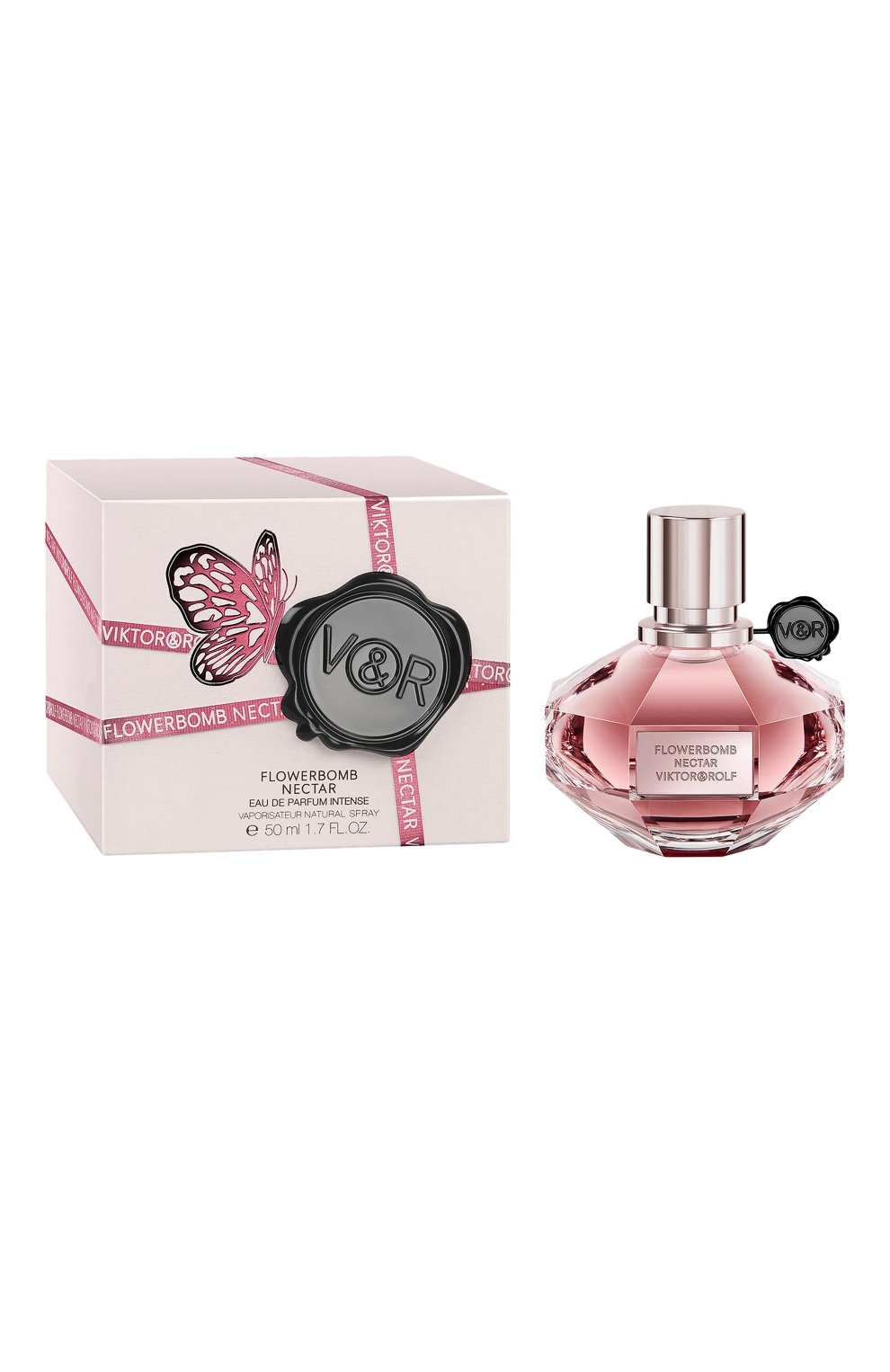 Парфюмерная вода flowerbomb nectar (50ml) VIKTOR&ROLF бесцветного цвета по цене 7800 руб., арт. 3614272046283, фото 1 Парфюмерная вода flowerbomb nectar (50ml) VIKTOR&ROLF, арт. 3614272046283, фото 1