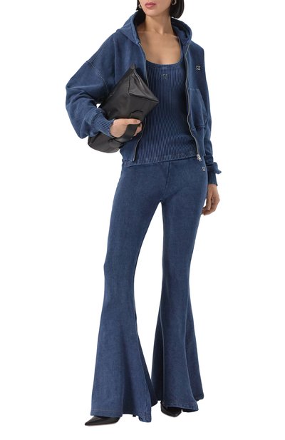 Хлопковые брюки GIUSEPPE DI MORABITO синего цвета по цене 79950 руб., арт. 04SSPA090T 04430, фото 2 Хлопковые брюки GIUSEPPE DI MORABITO, арт. 04SSPA090T 04430, фото 2