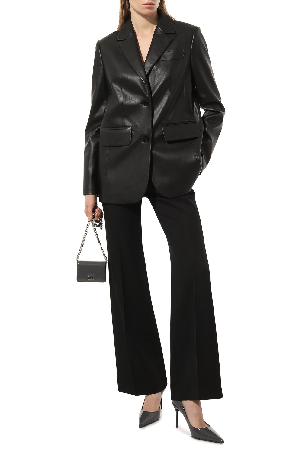 Кожаные туфли lollo DOLCE & GABBANA, арт. CD1746/A1037, фото 2