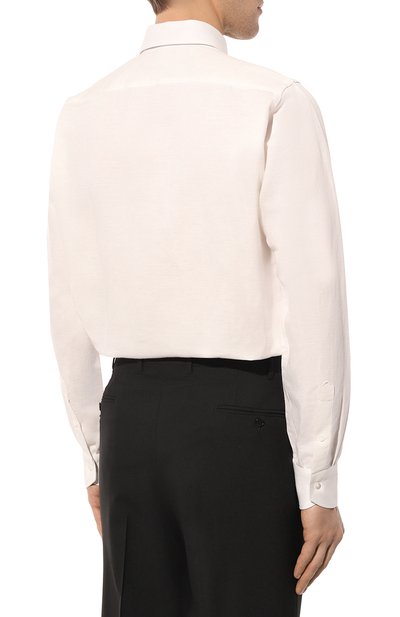 Рубашка изо льна и хлопка CANALI, арт. 7A1/GD03158, фото 5