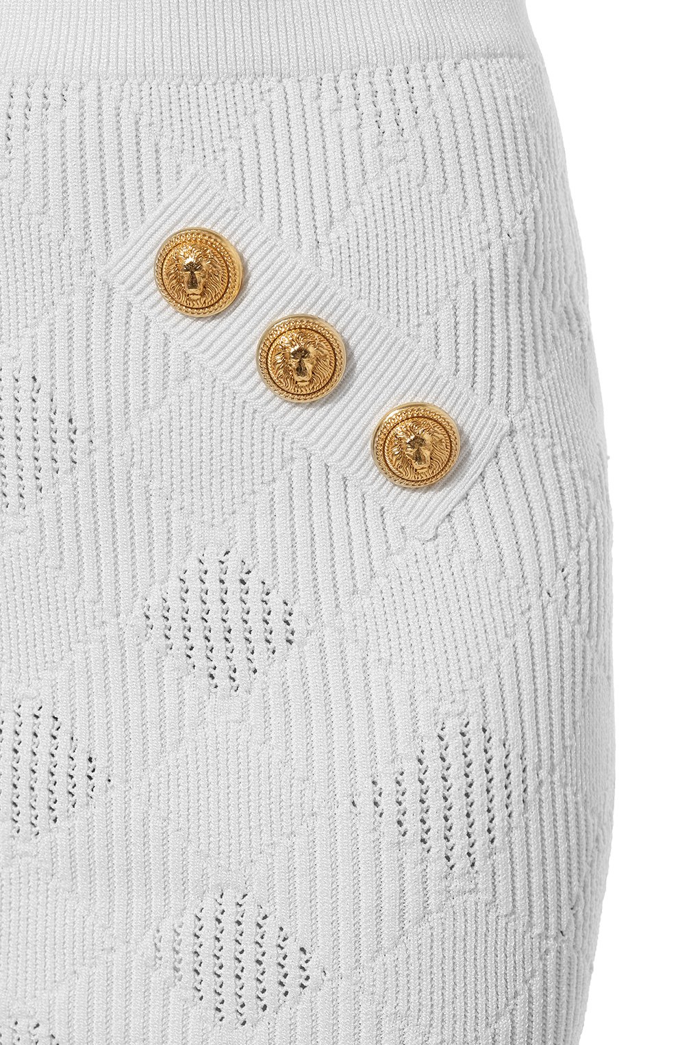 Юбка из вискозы BALMAIN, арт. DF0LB196/KH60, фото 5