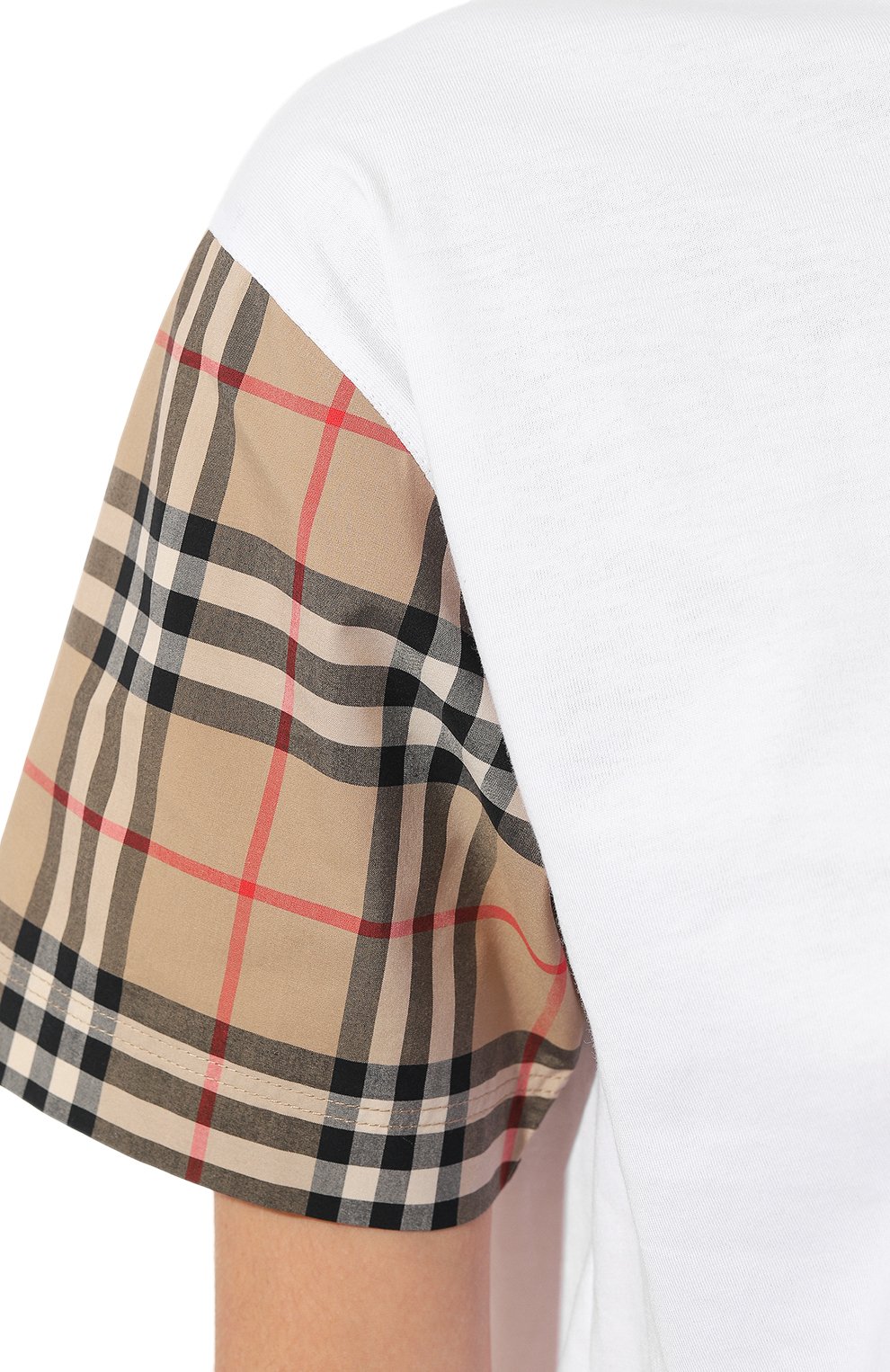 Хлопковая футболка BURBERRY, арт. 8042716, фото 5