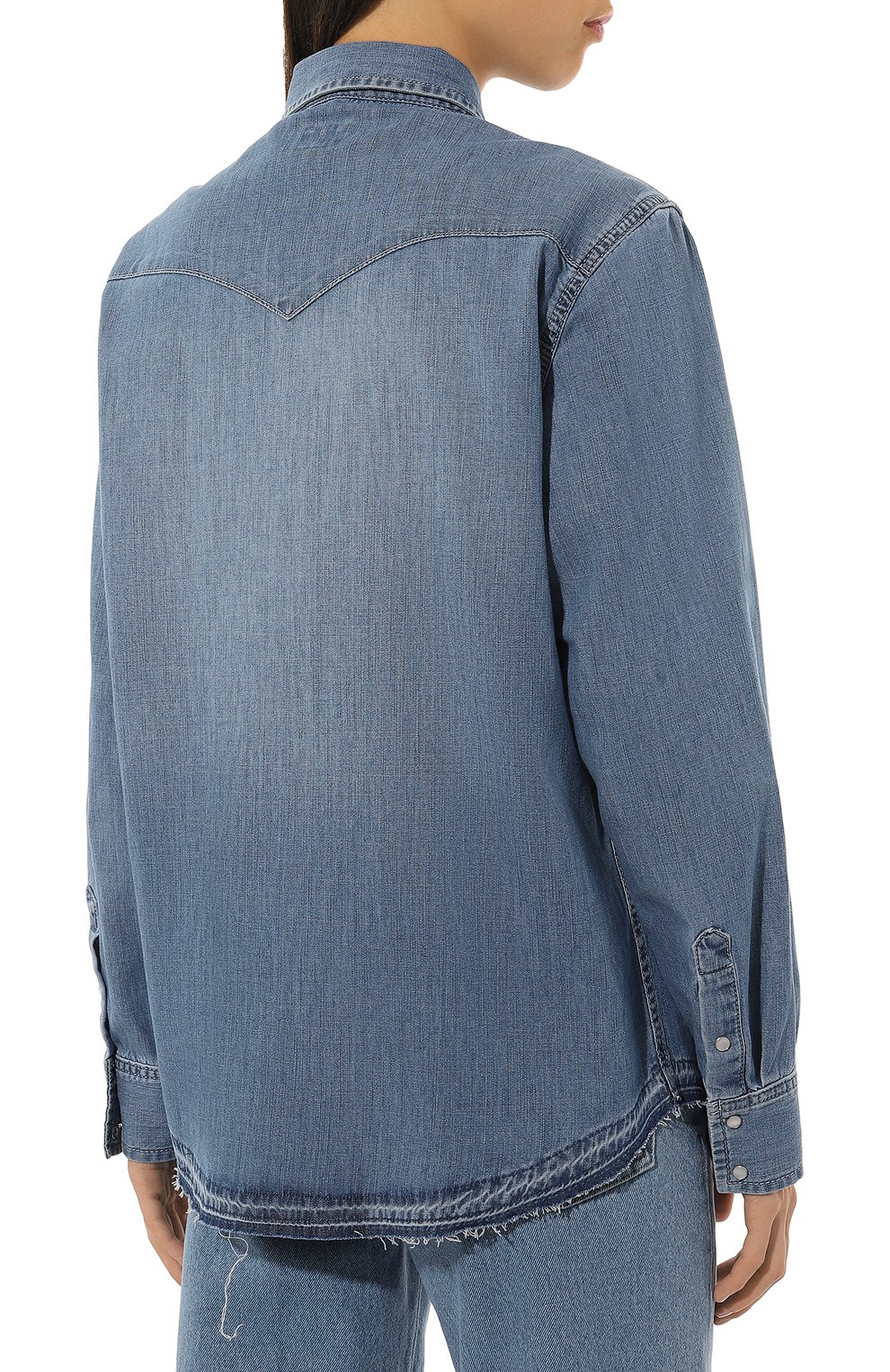 Джинсовая рубашка AG ADRIANO GOLDSCHMIED, арт. W0055-031/A, фото 4