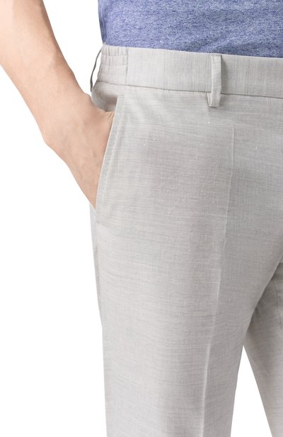 Брюки изо льна и шерсти STEFANO RICCI, арт. M1T8000006/WL003L, фото 5