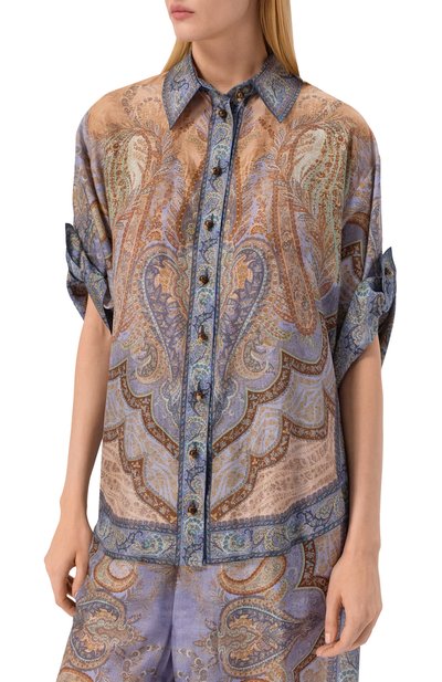 Шелковая рубашка ZIMMERMANN, арт. 8624TRS262, фото 3