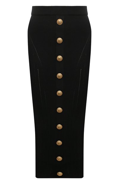 Юбка из вискозы BALMAIN, арт. AF0LD043KE18, фото 1