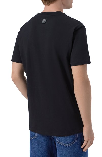 Хлопковая футболка PHILIPP PLEIN, арт. SAFC MTK8863 PJY002N, фото 4