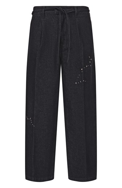 Мужские хлопковые брюки DOMREBEL, арт. M LAZY/PLEATED TR0USERS