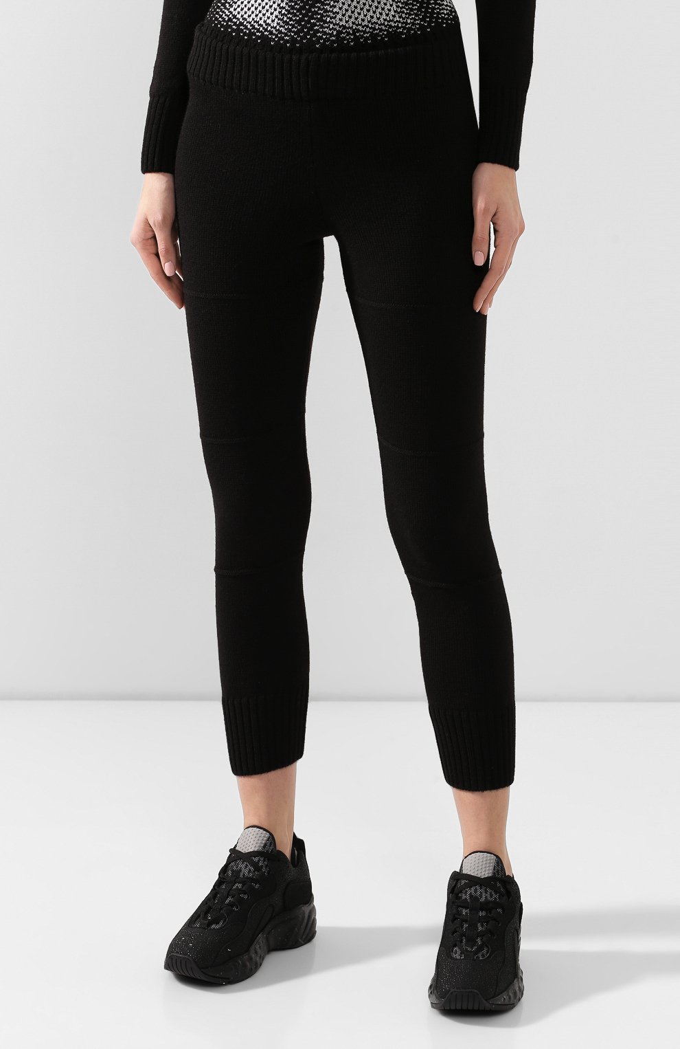 Костюм SEVEN LAB черно-белого цвета по цене 18480 руб., арт. KN SS19-4 white/black, фото 4 Костюм SEVEN LAB, арт. KN SS19-4 white/black, фото 4