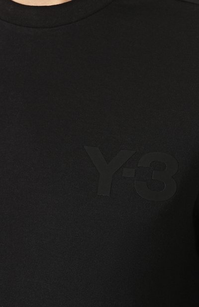 Хлопковый лонгслив Y-3, арт. FN3462/W, фото 5
