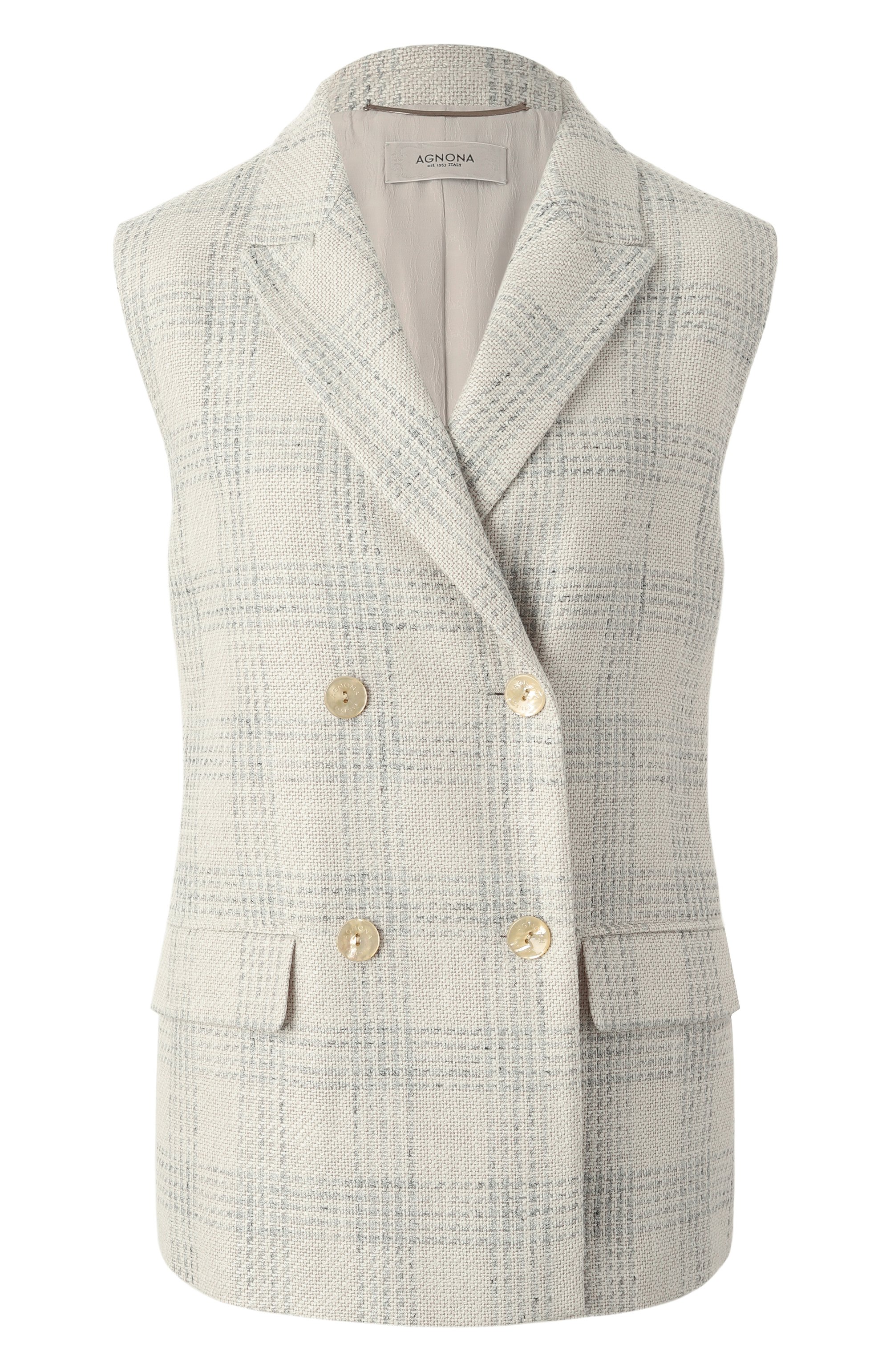 Твидовый жилет AGNONA, арт. TX0807/Q3001, фото 1