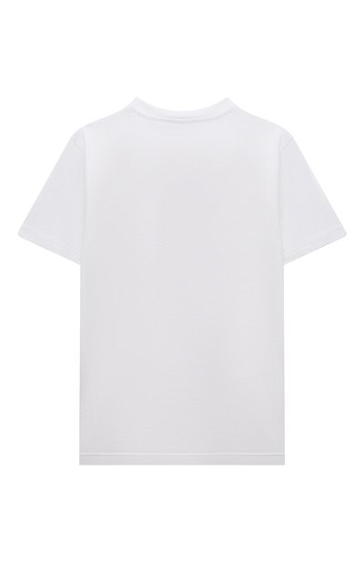 Хлопковая футболка MSGM KIDS, арт. MS028832, фото 2